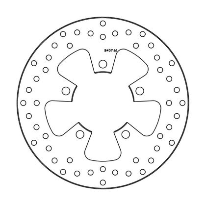 Disque de frein Rond Brembo fixe