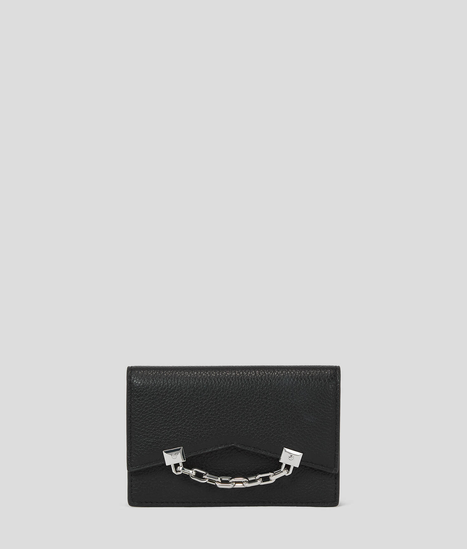 PORTEFEUILLE DE TAILLE MOYENNE EN CUIR GRAINÉ K/SEVEN