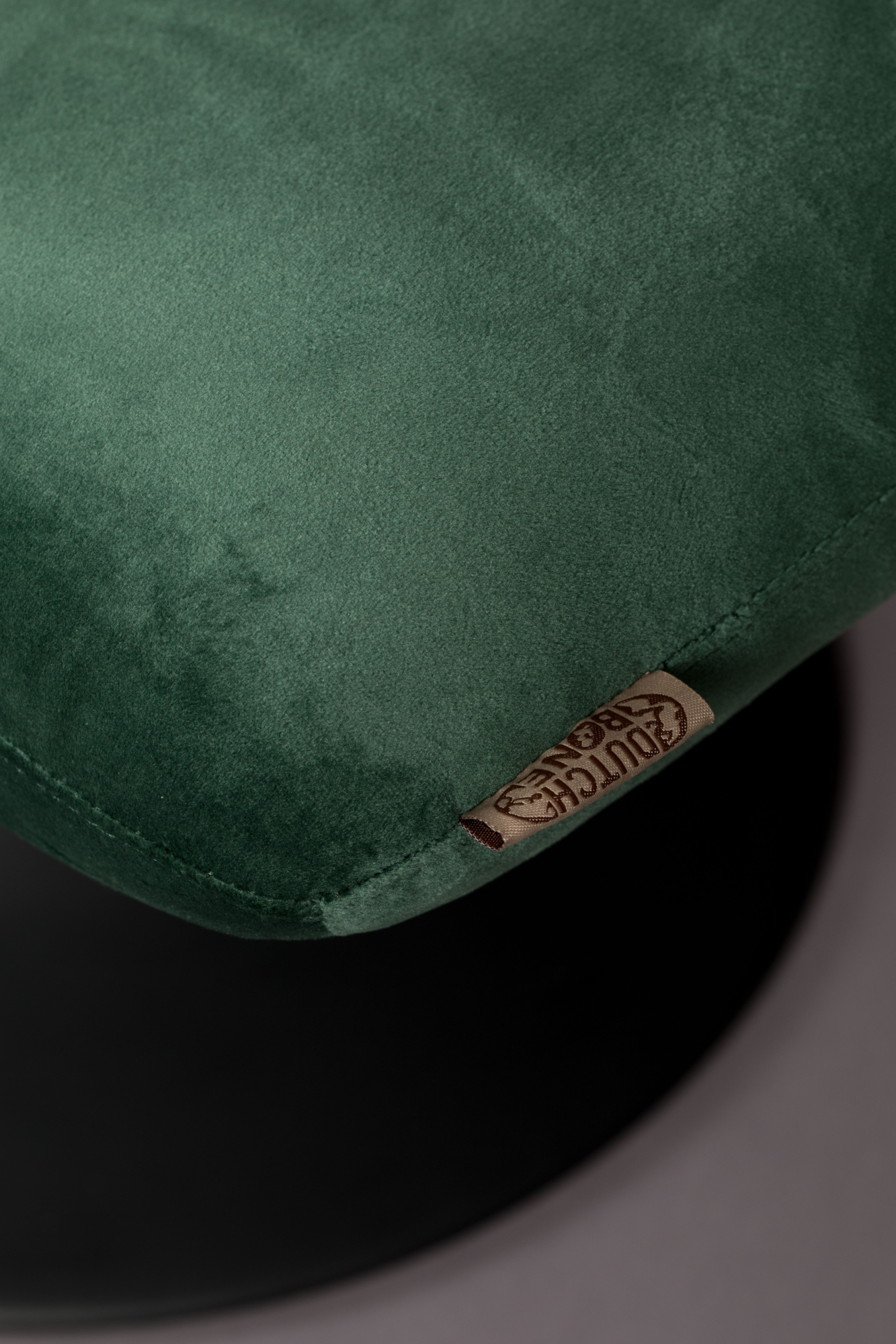 Hocker Bar velvet groen