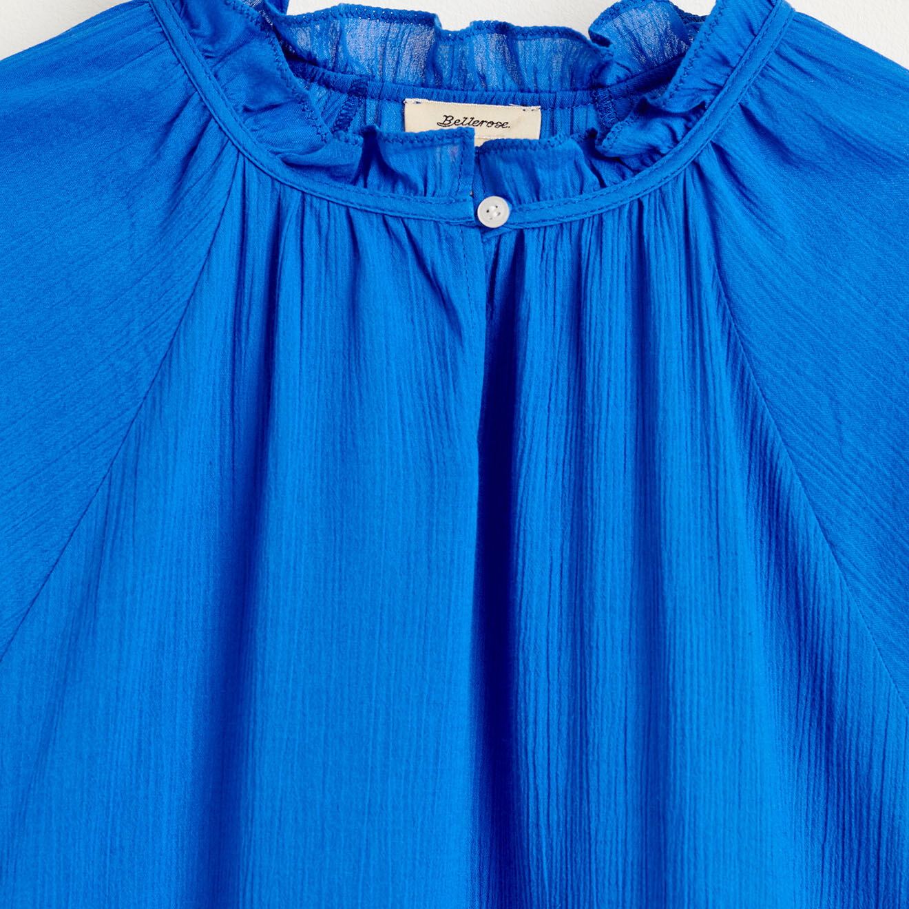 Bellerose Robe longue Pattie en Coton bleue