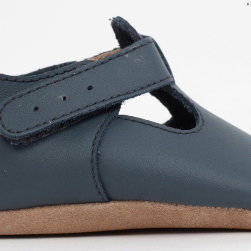 Bobux Bobux chaussons t-bar marine