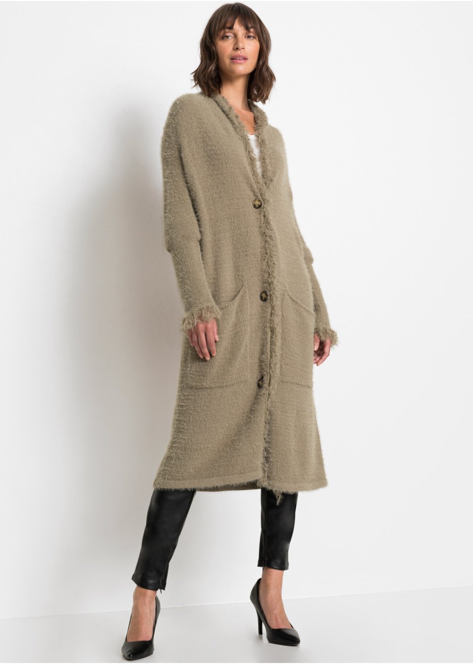 Manteau en maille