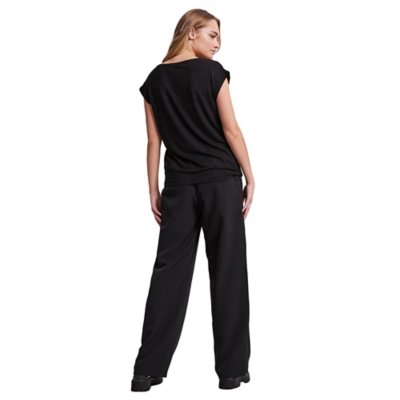 Tee-shirt à manches courtes femme Pcbillo Lurex Stripes PIECES