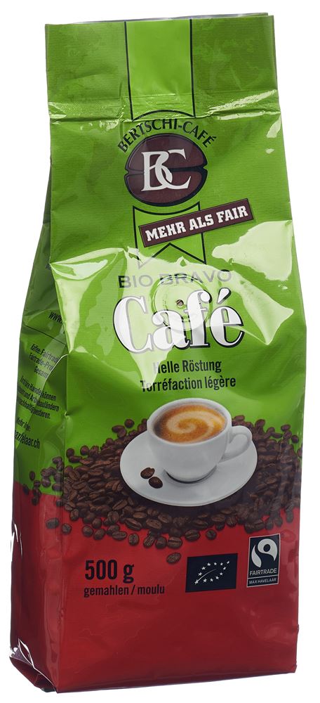 BC Kaffee<br>500 g, gemahlen Bio Fairtrade