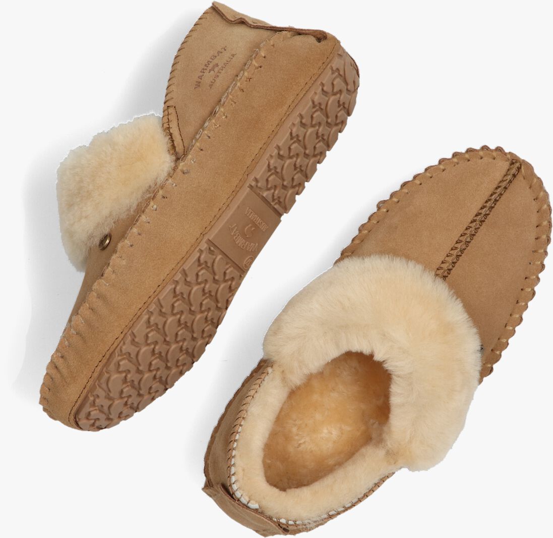 WARMBAT camel warmbat pantoffels barrine