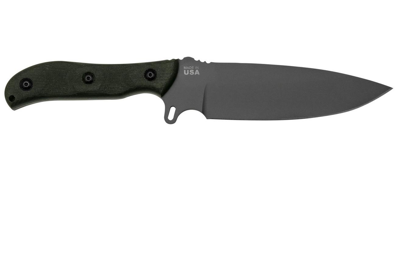 TOPS Knives Silent Hero 3, HERO-03-SH survivalmes, Anton Du Plessis design