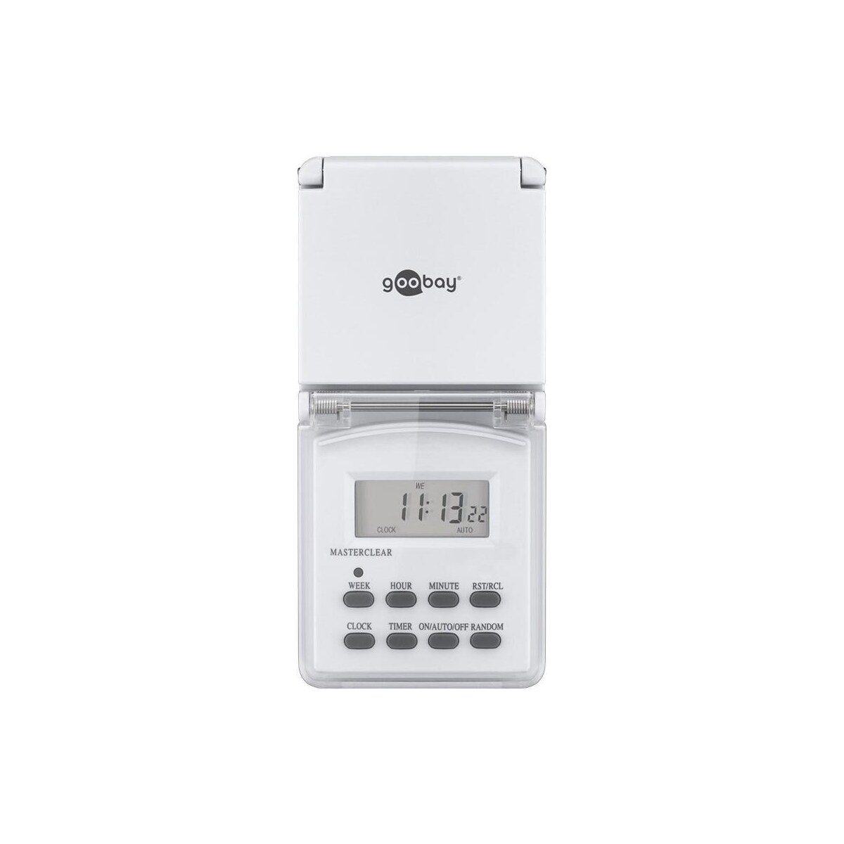 Goobay Sett med 3, digital timer IP44