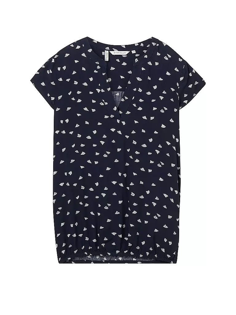 TOM TAILOR Bluse dunkelblau