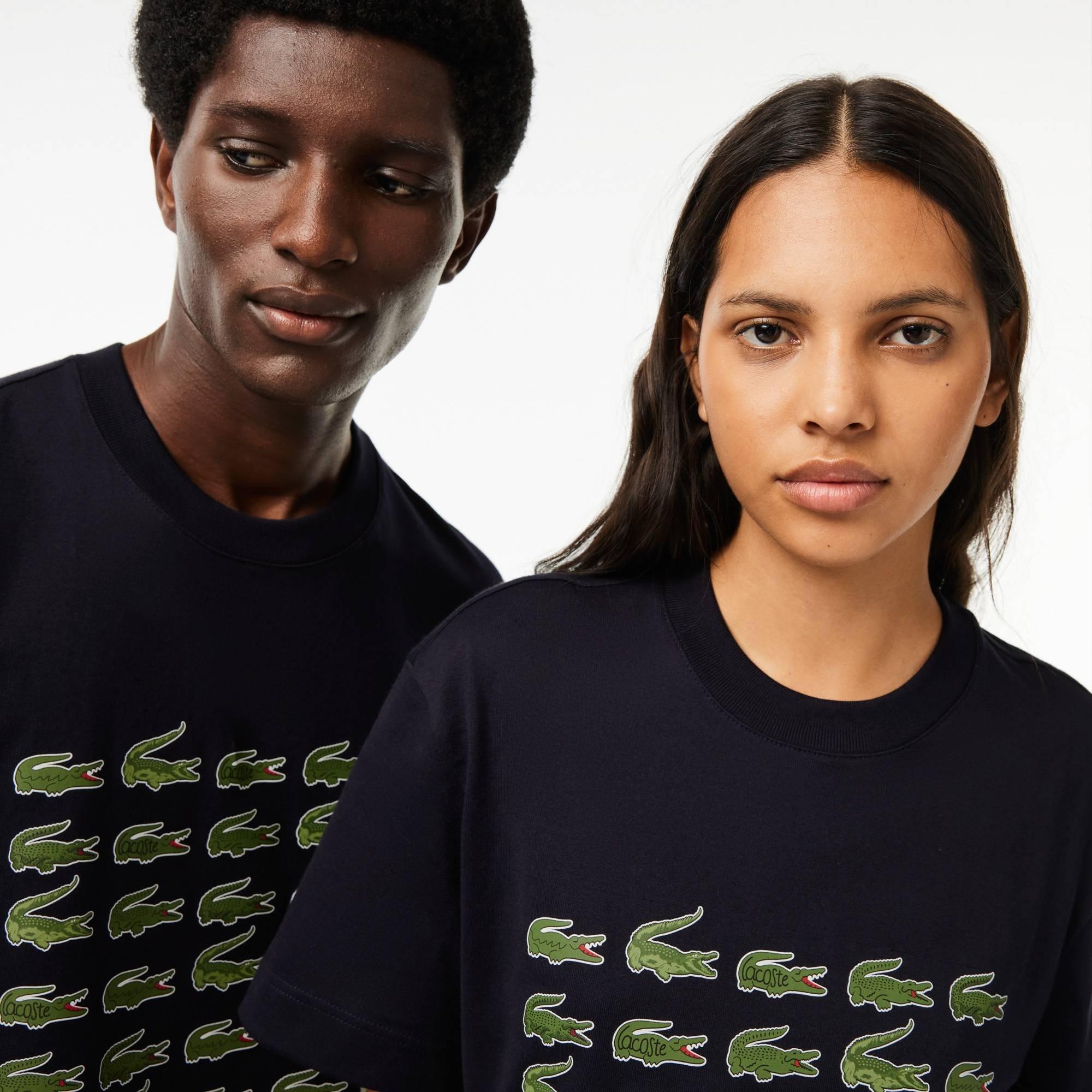 Lacoste Multi- Crocodile T shirt