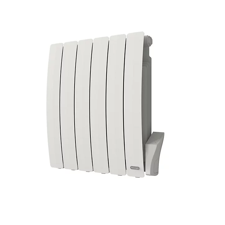 Radiateur électrique à inertie fluide De'Longhi Pariz 1000W blanc