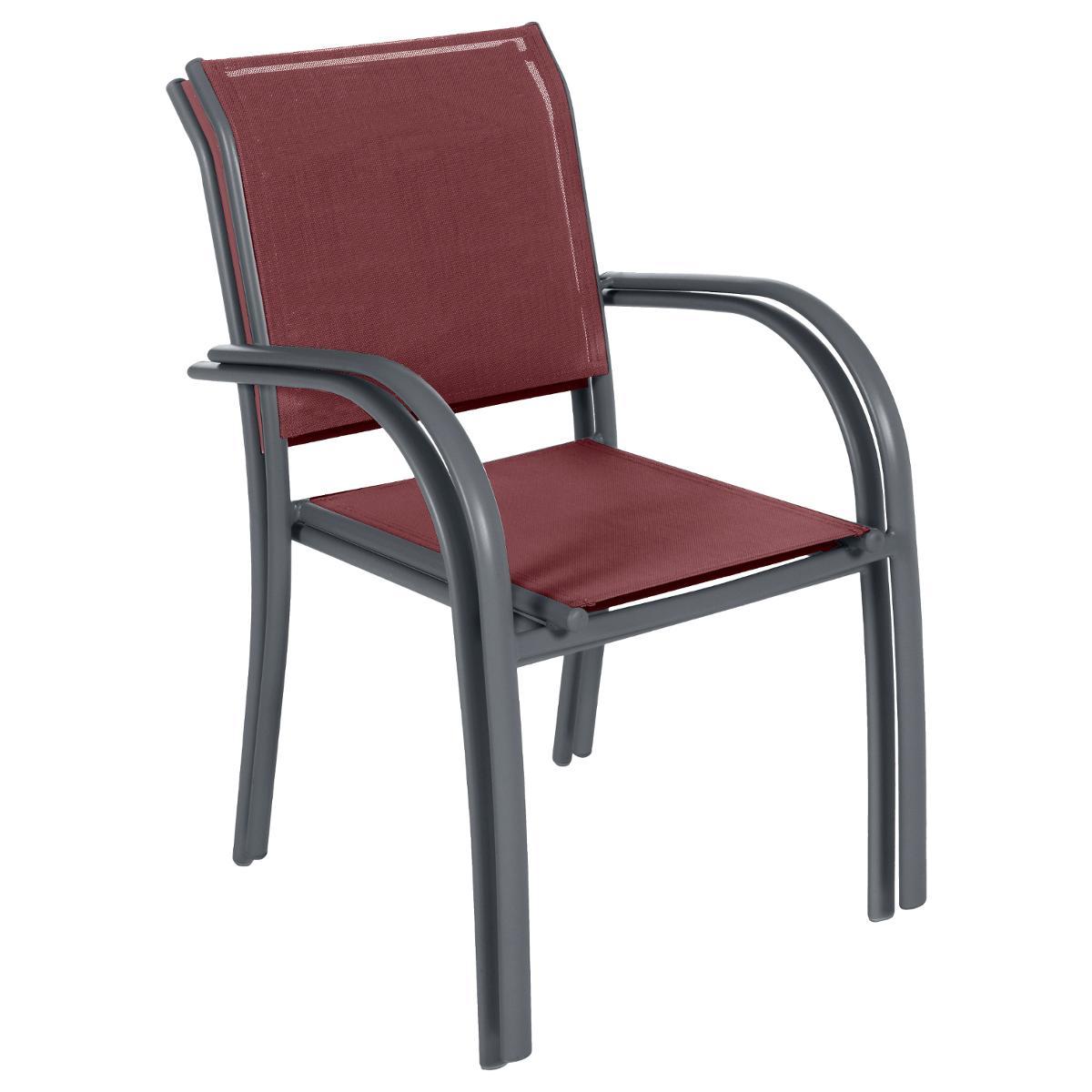 FAUTEUIL PIAZZA BORDEAUX GRAPHITE
