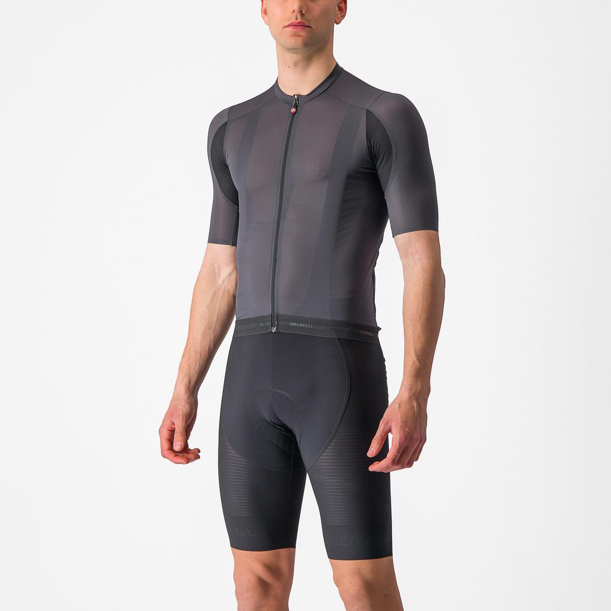 Castelli Superleggera 3 Jeysey Mørkegrå