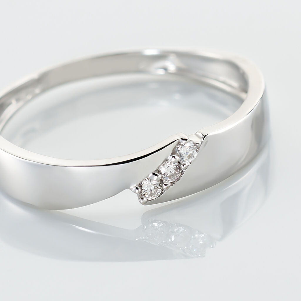 Bague Daphne Or Blanc Diamant