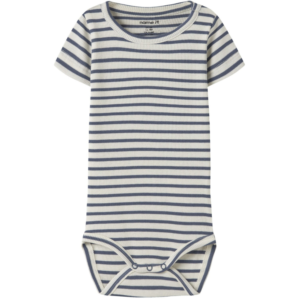 Køb Name It Vintage Indigo Nbnbani Ss Body Noos