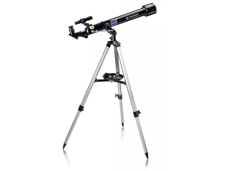 Bresser junior Linsenteleskop 60/700 NASA Linsenteleskop mit dem ISA Space Exploration NASA-Look