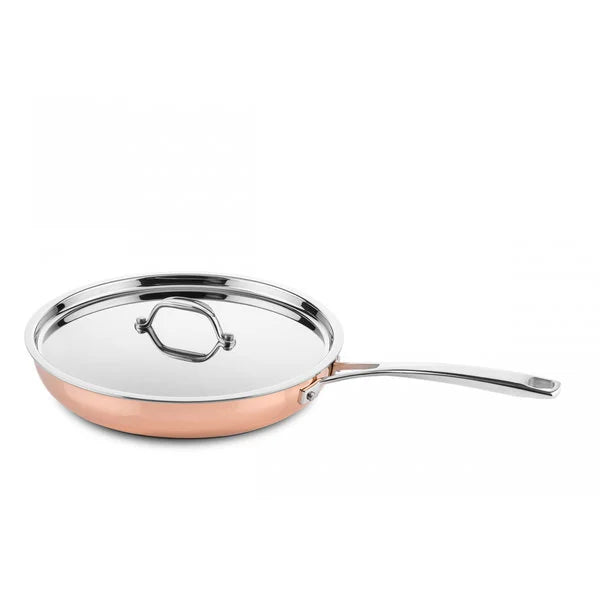 DUCQ Koperen Koekenpan - 26 cm
