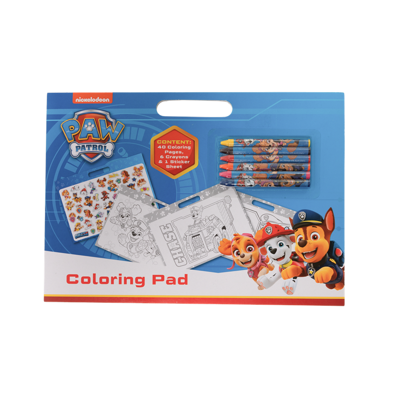 Paw Patrol<br>Malebog m/ tilbehør Paw Patrol