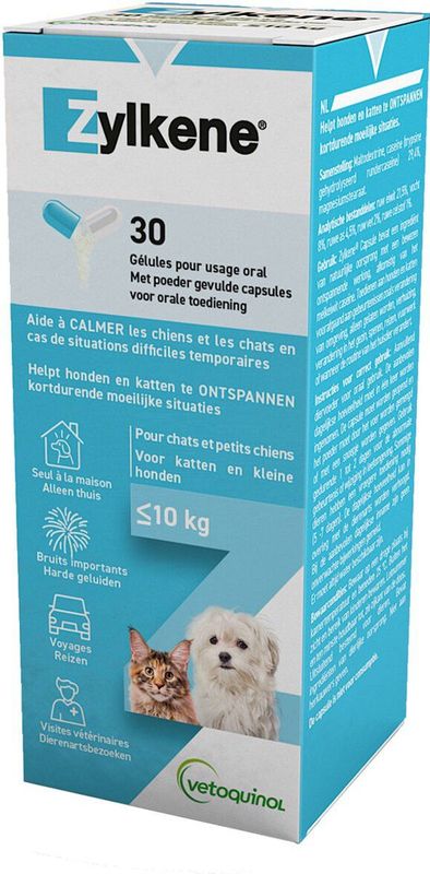 Kalmeringsmiddel - Zylkene - 450 mg - Voor Honden - Natuurlijk