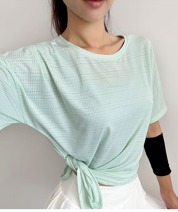 Engiko - Sport T-shirt met korte mouwen en ronde hals