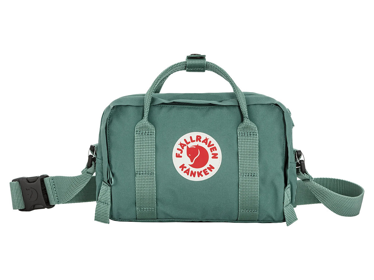 Fjällräven Kanken Crossbody tas - Frost Green