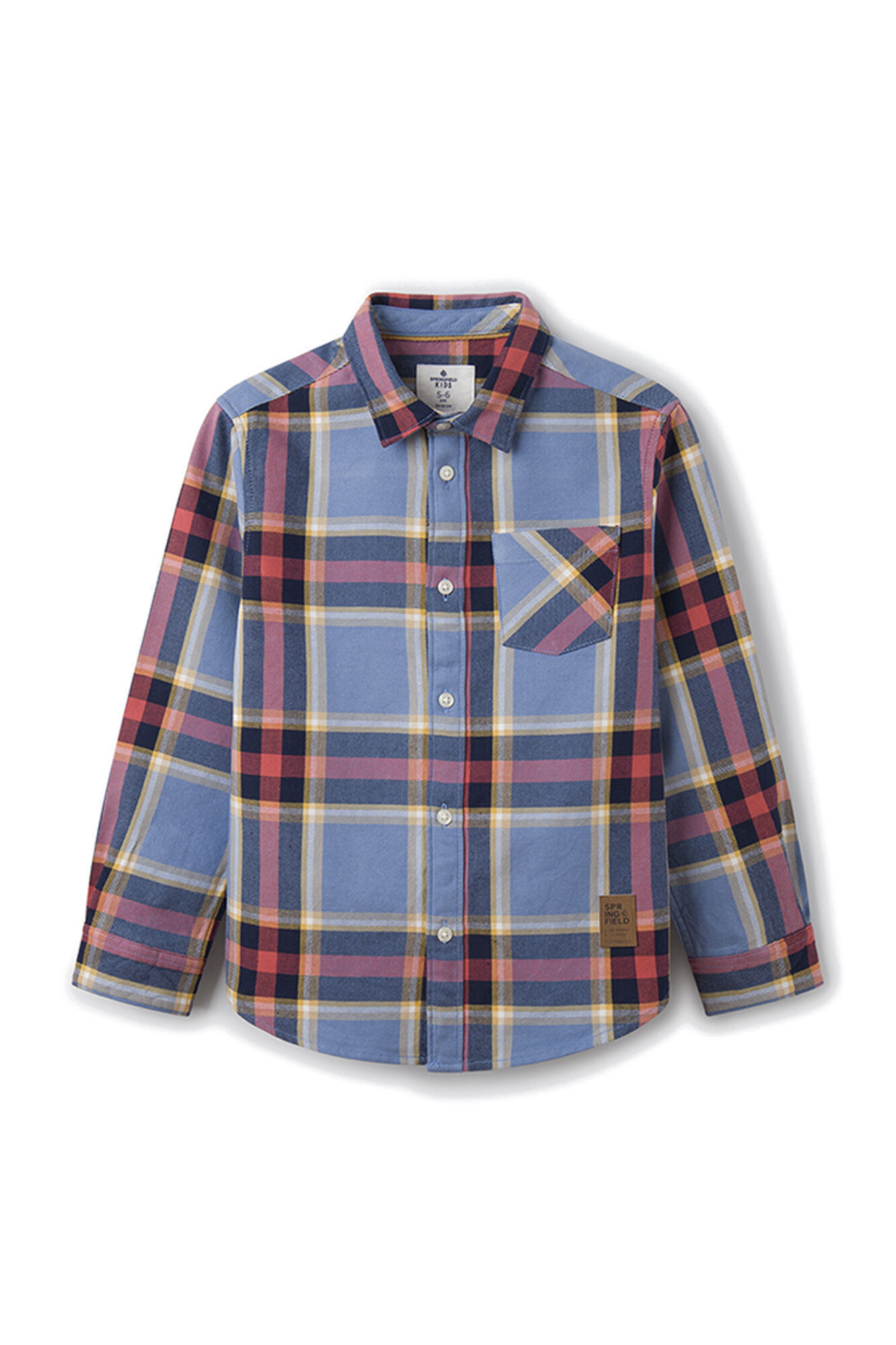 Camisa xadrez infantil