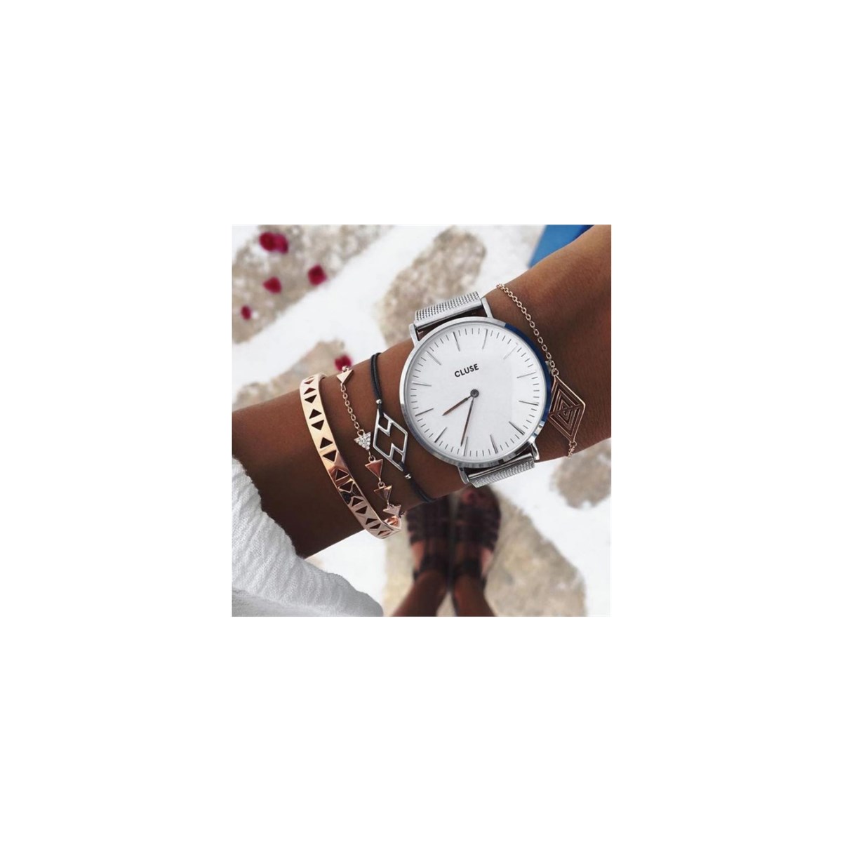 Montre Cluse - Boho chic Mesh