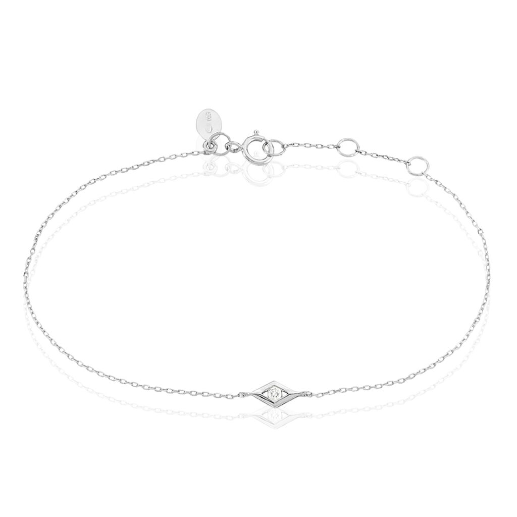 Bracelet Eirena Or Blanc Diamant