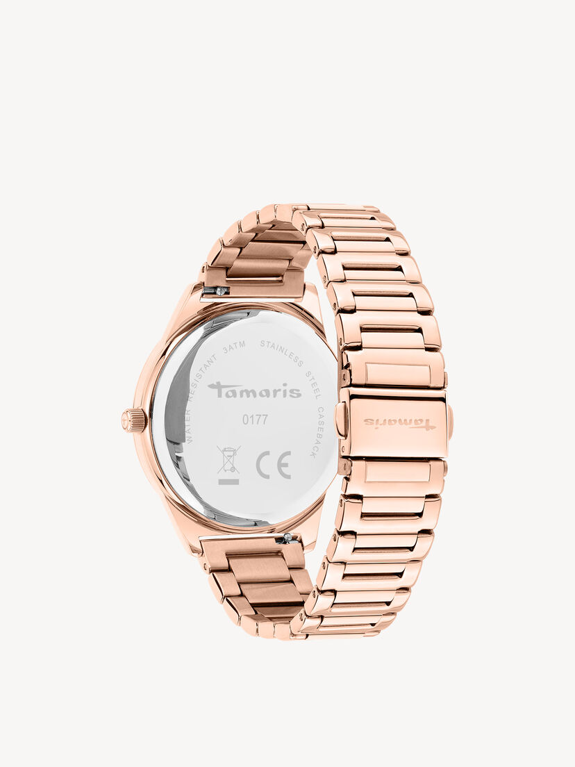 Horloge - rosegoud