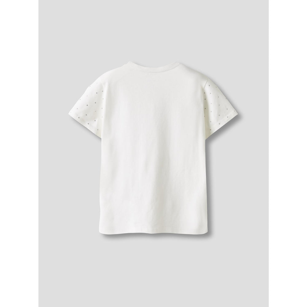 Køb Name It Bright White Nkfruaja Ss Nreg Top Noos