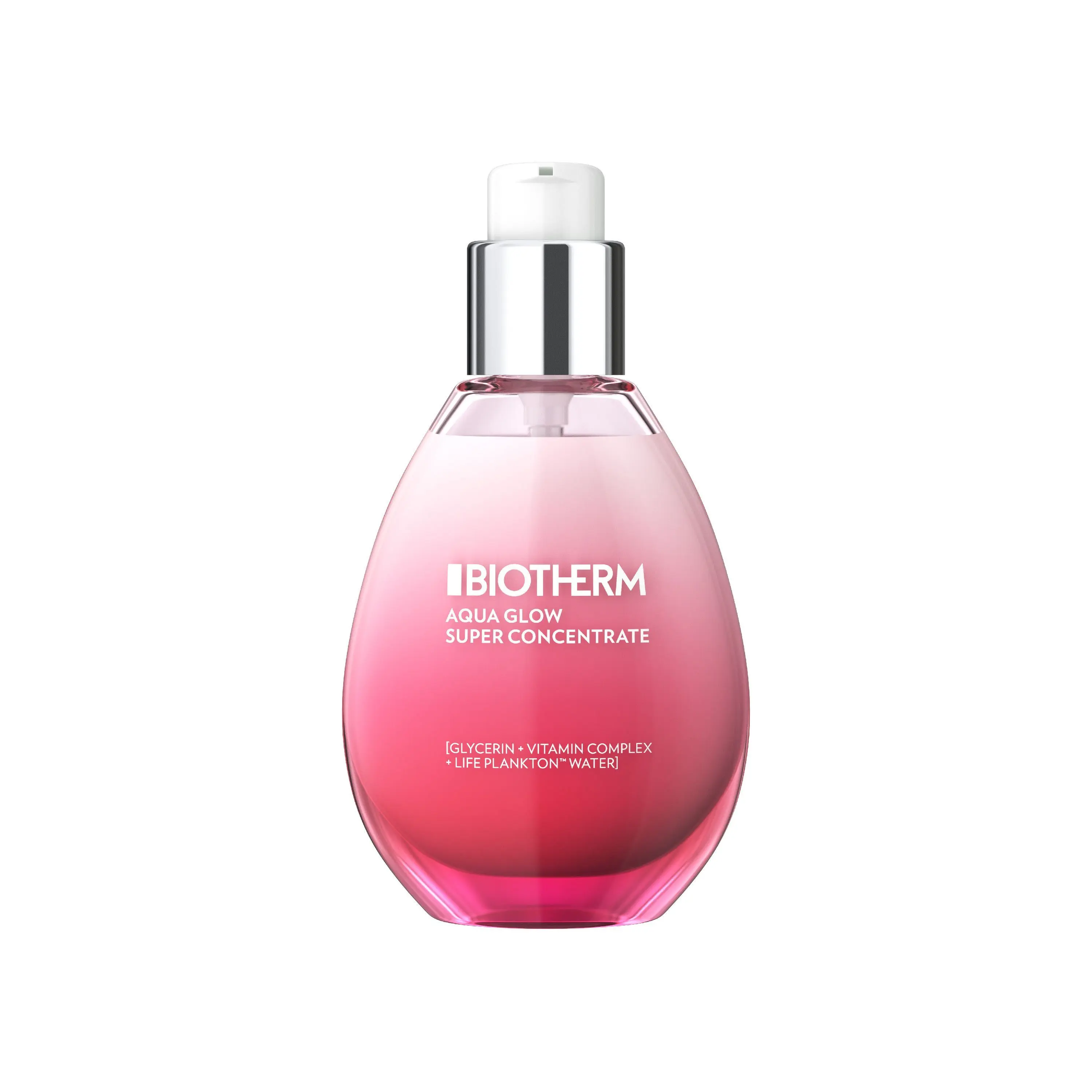 Biotherm - Aqua Glow Super Concentrate 50ml Crème hydratation + éclat Flacon Pompe 50 MLT - Nouveautés