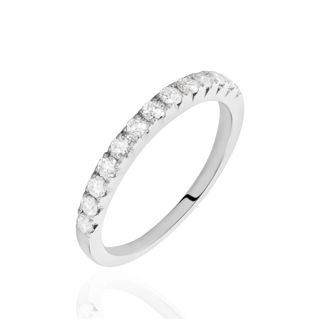 Alliance Pristina Or Blanc Diamant