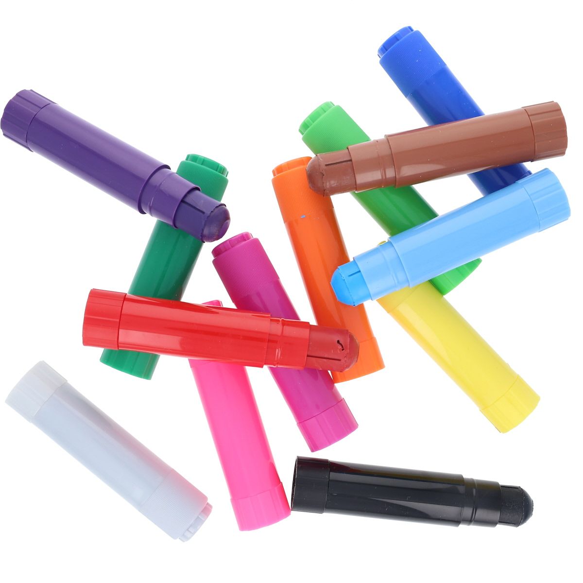 Boîte de 20 sticks de crayons gras Mercredi et Patati