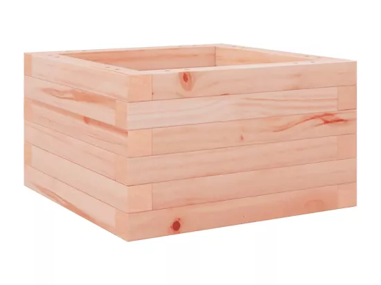 Jardinière bac lit surélevé bois marron 40 x 40 x 23 cm 02_0037526