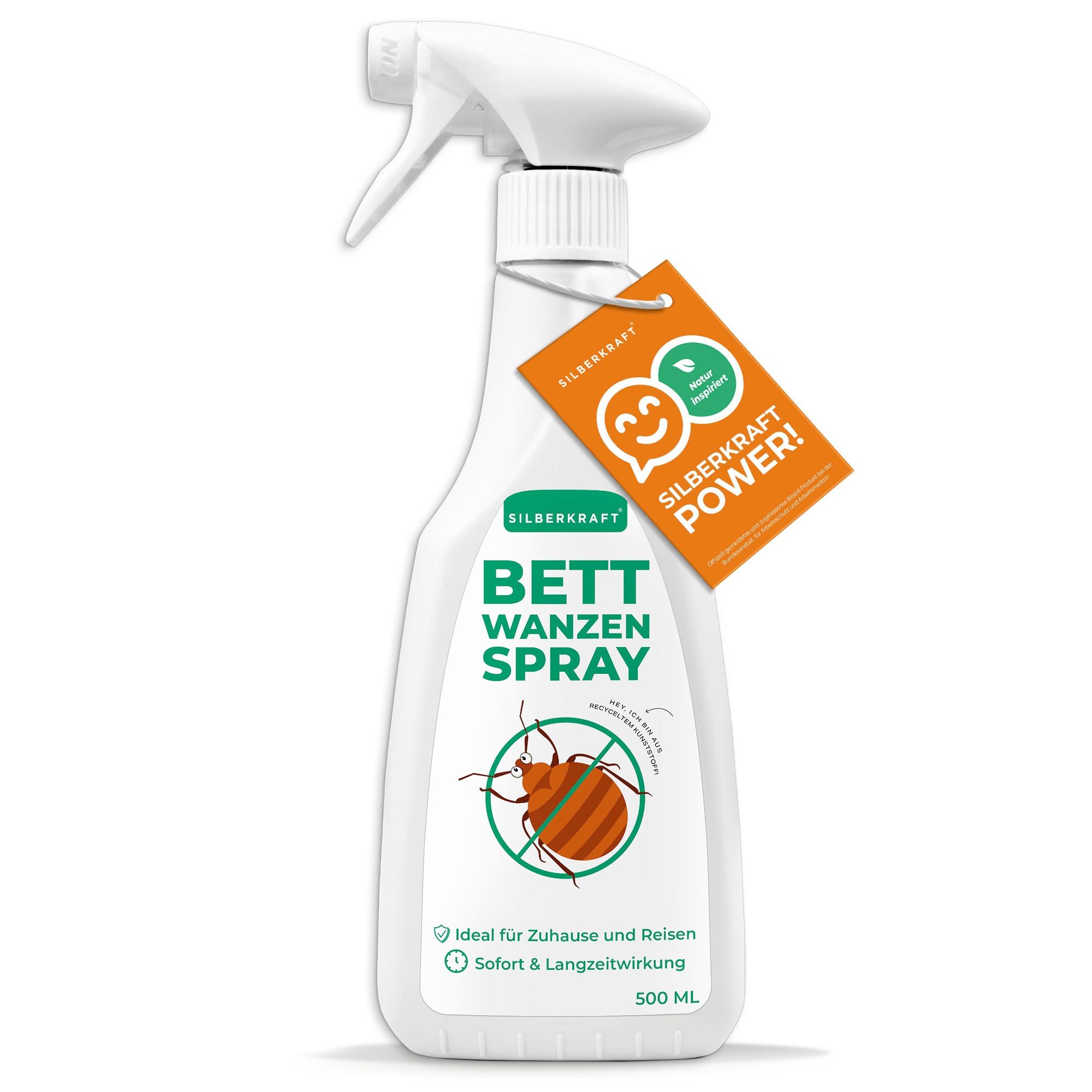 SILBERKRAFT Anti Bettwanzen Spray