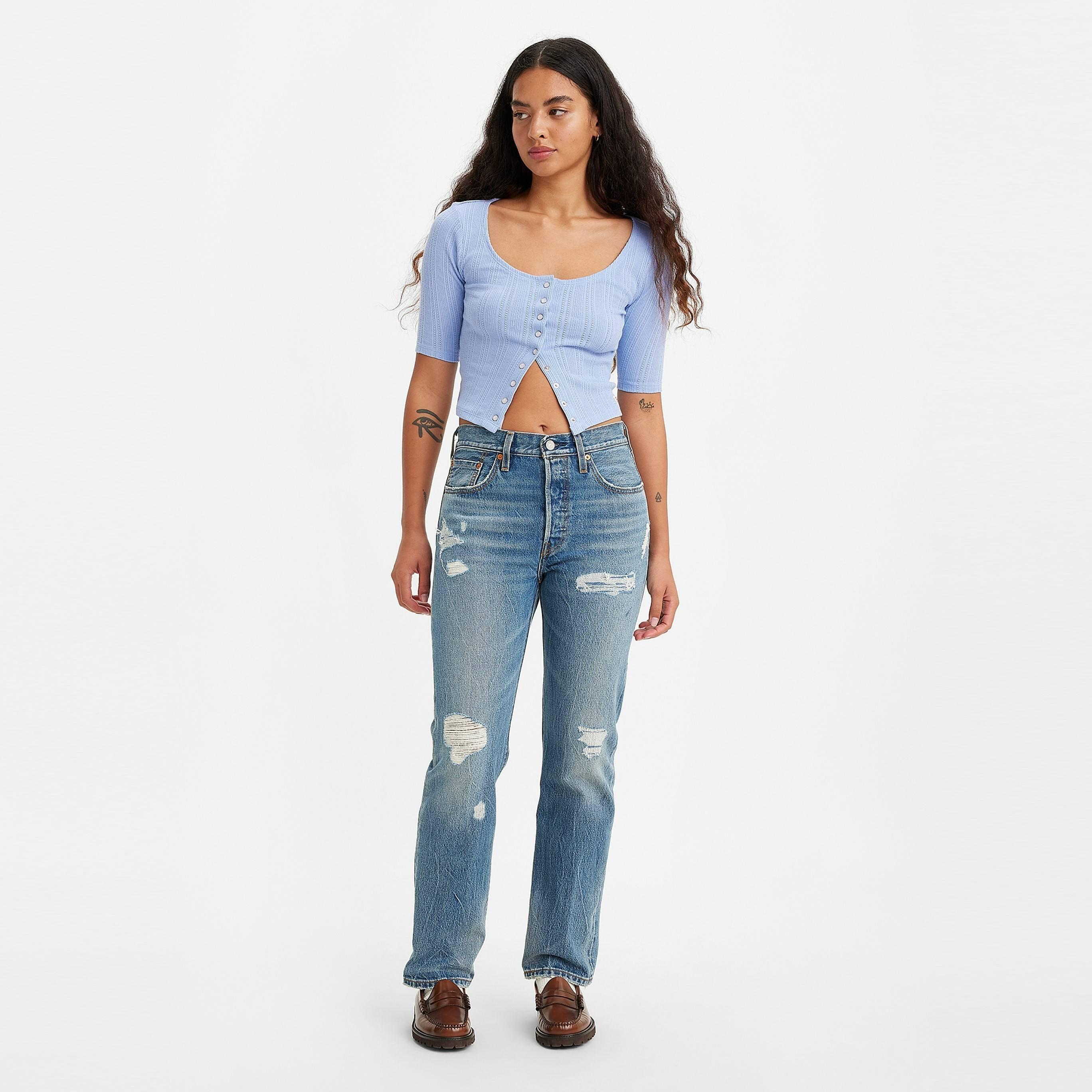 Levis 501 Straight Jeans
