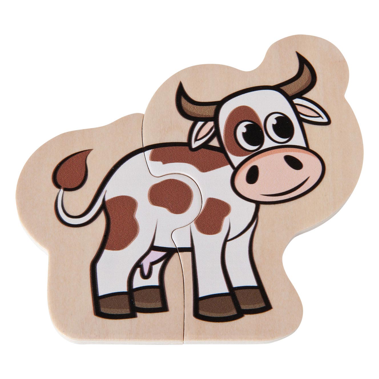 Eichhorn Houten Dierenpuzzel, 16st.