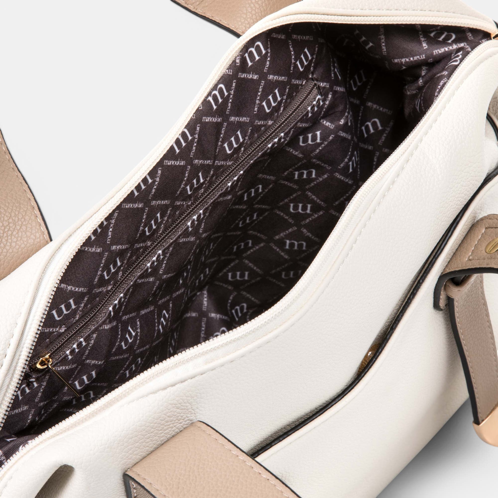 Sac à main beige