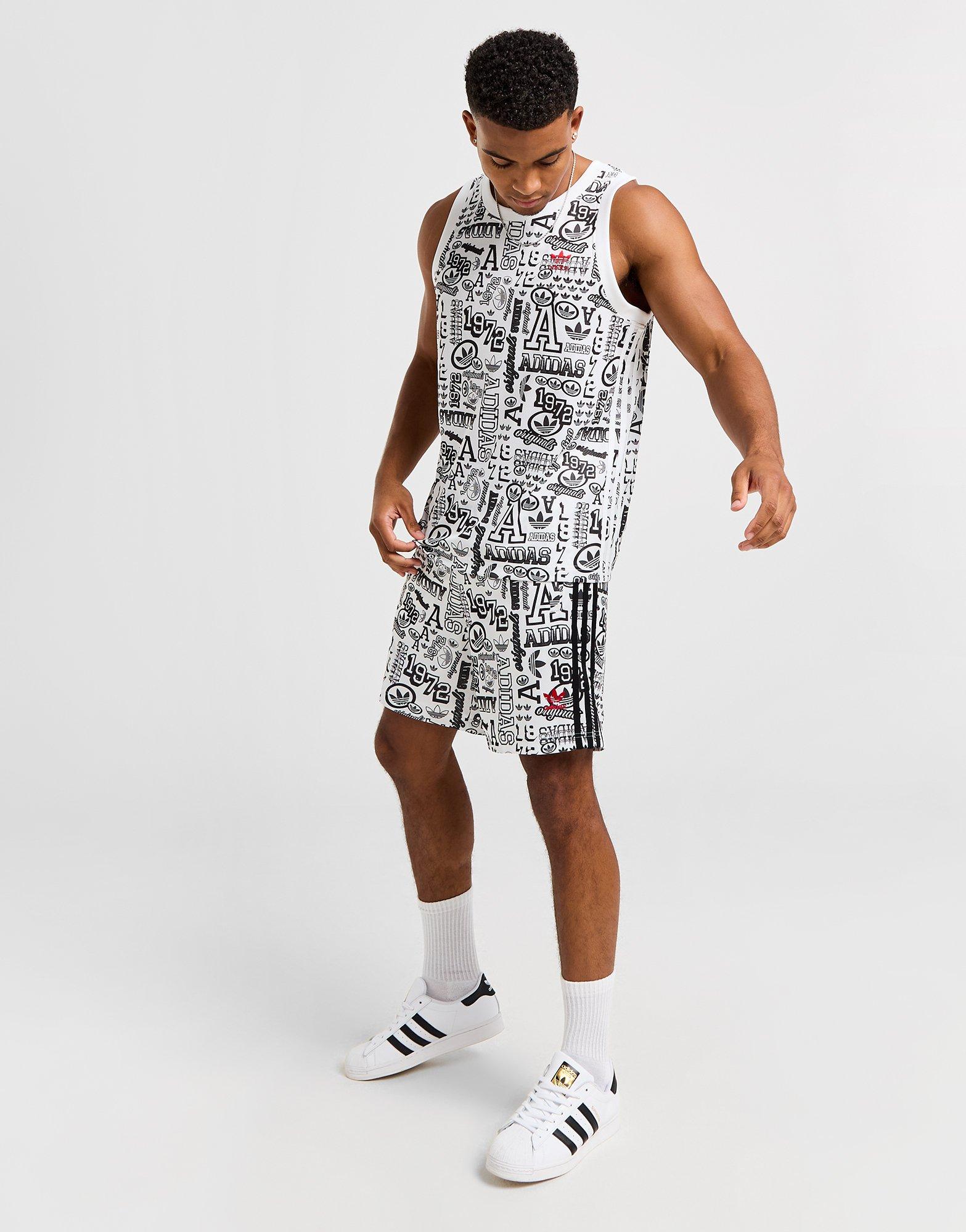 adidas Originals Short Sticker Basketball Homme