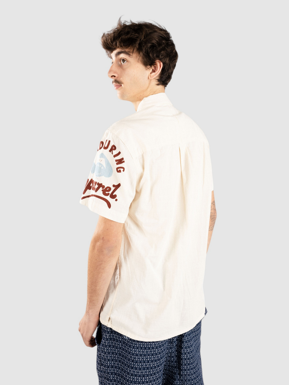 Anerkjendt Akkurt Print Shirt tofu
