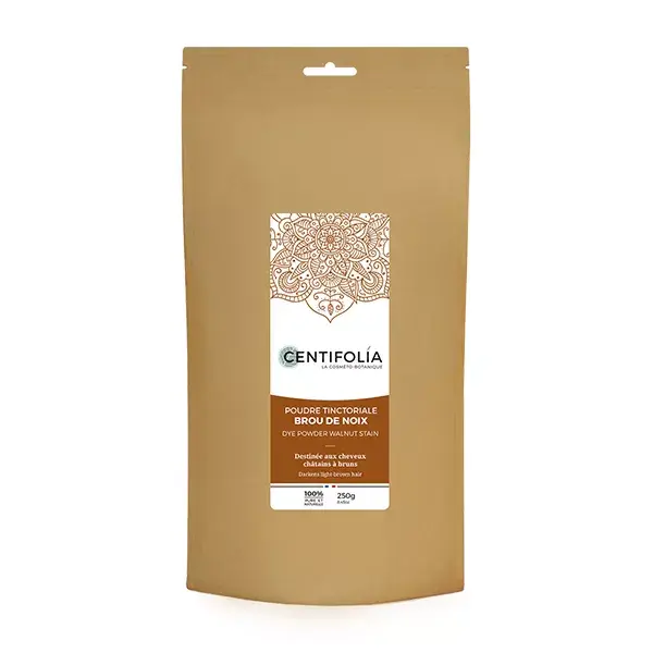 Pó de corante de casca de noz Centifolia a granel, 250g