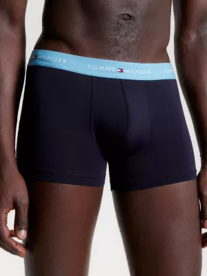Conjunto com 3 Cuecas Boxer com Cós Elástico e Logo Essencial