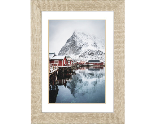 Houten fotolijst Oslo eiken 10x15 cm