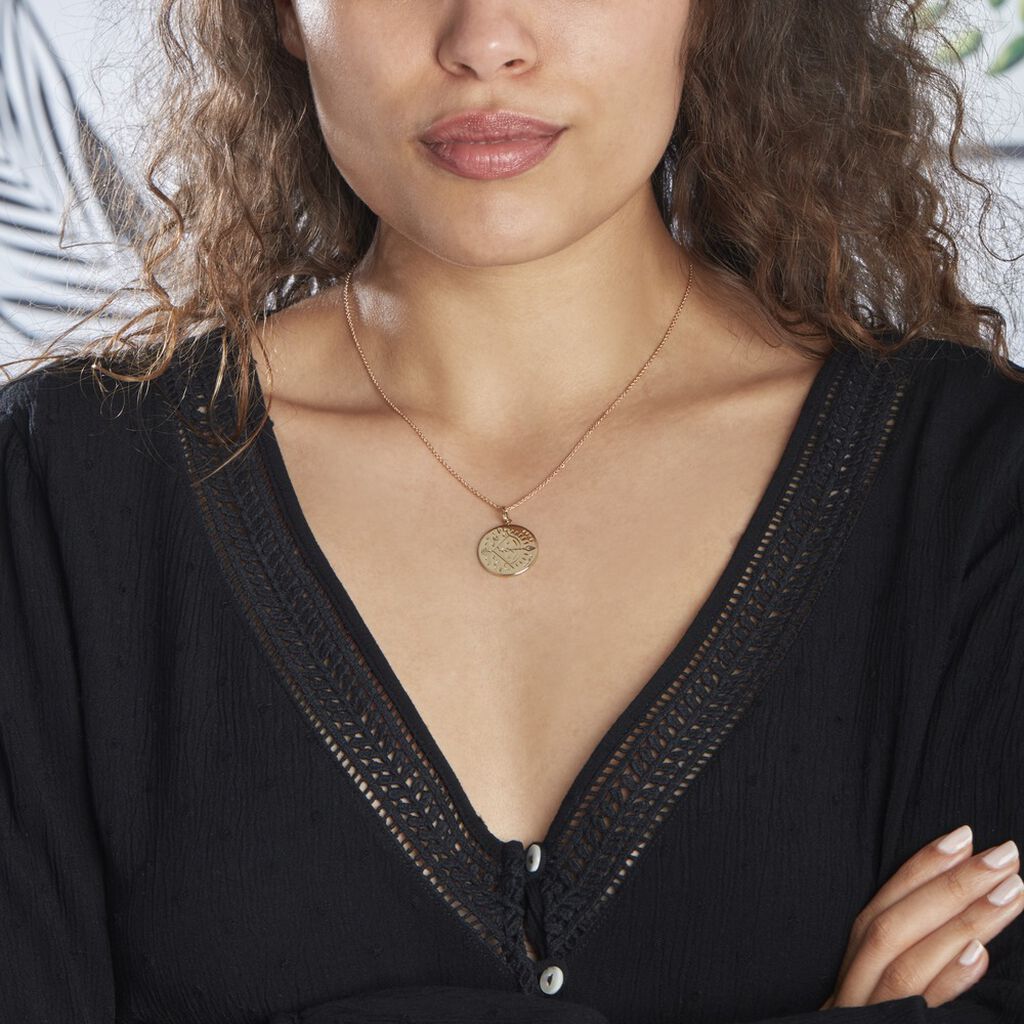 Collier Astro Plaqué Or