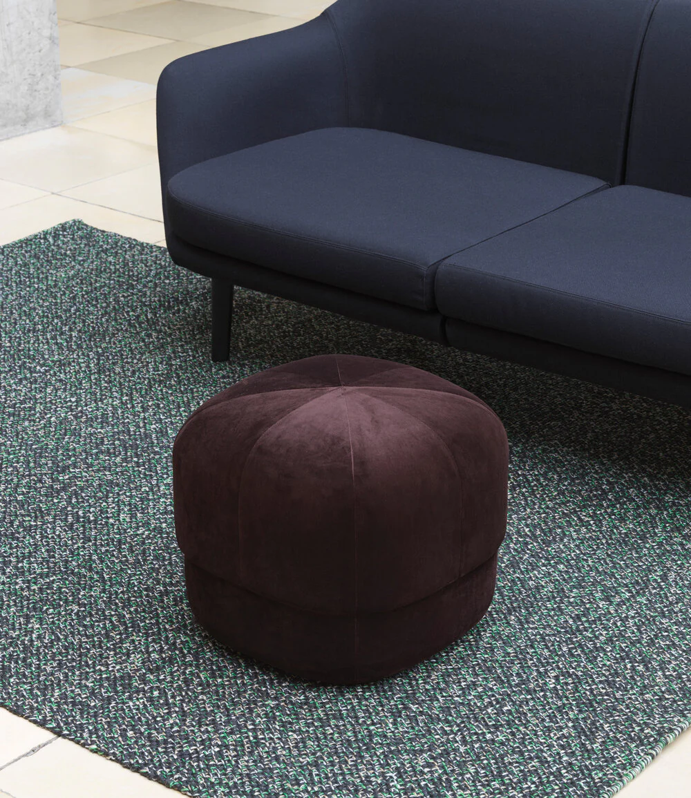 Normann Copenhagen  Circus puf, Coffee - H40 cm.