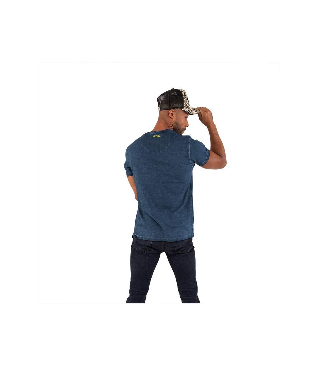 T-shirt col V homme en coton Tyron