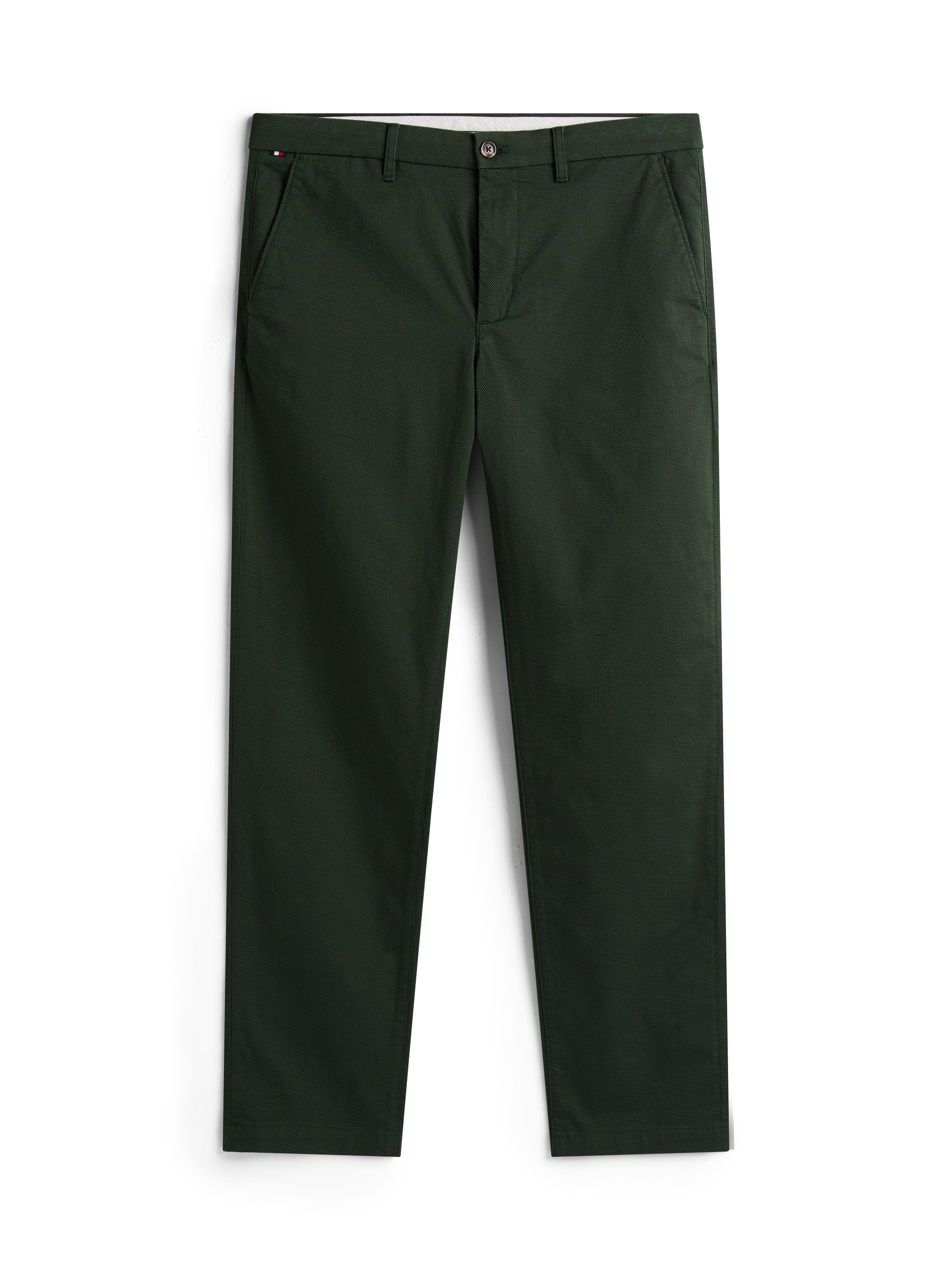 Tommy Hilfiger Chinohose »DENTON PRINTED STRU«  Straight Leg Fit, Baumwollstretch mit Struktur