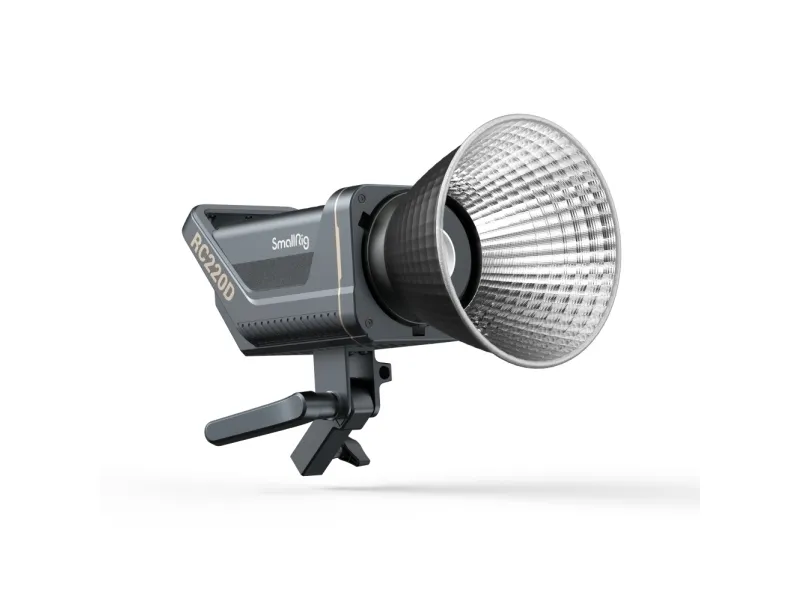 SmallRig RC 220D, LED, Dagslys, 5600 K, Sort, Grå, Aluminium, Plast, 100 - 240 V