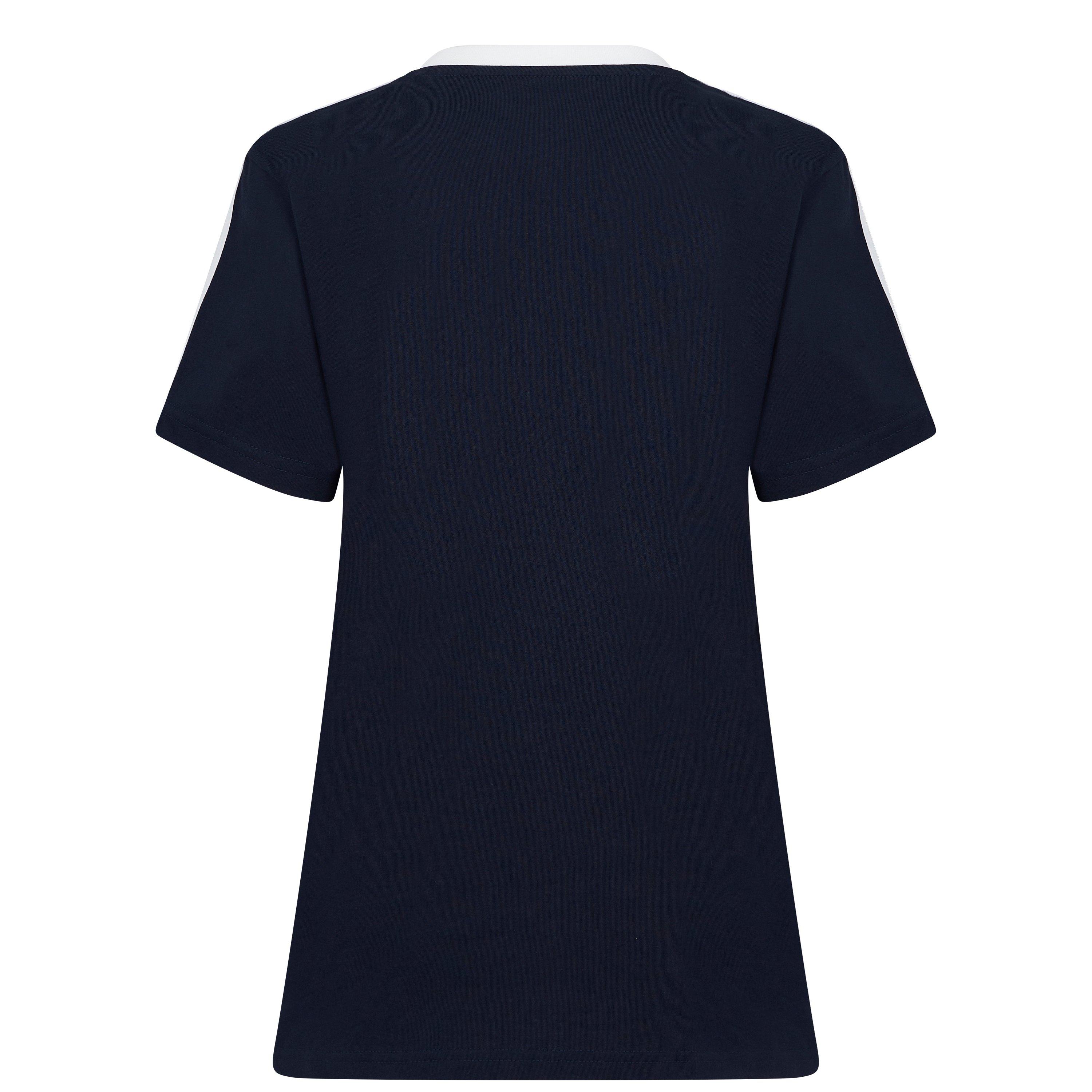 adidas Essentials 3 Stripe T-Shirt Womens