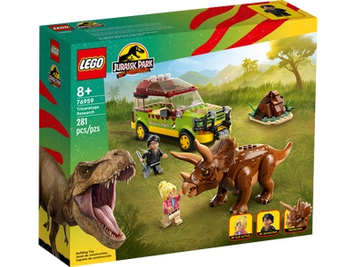 LEGO Triceraptops onderzoek (76959)