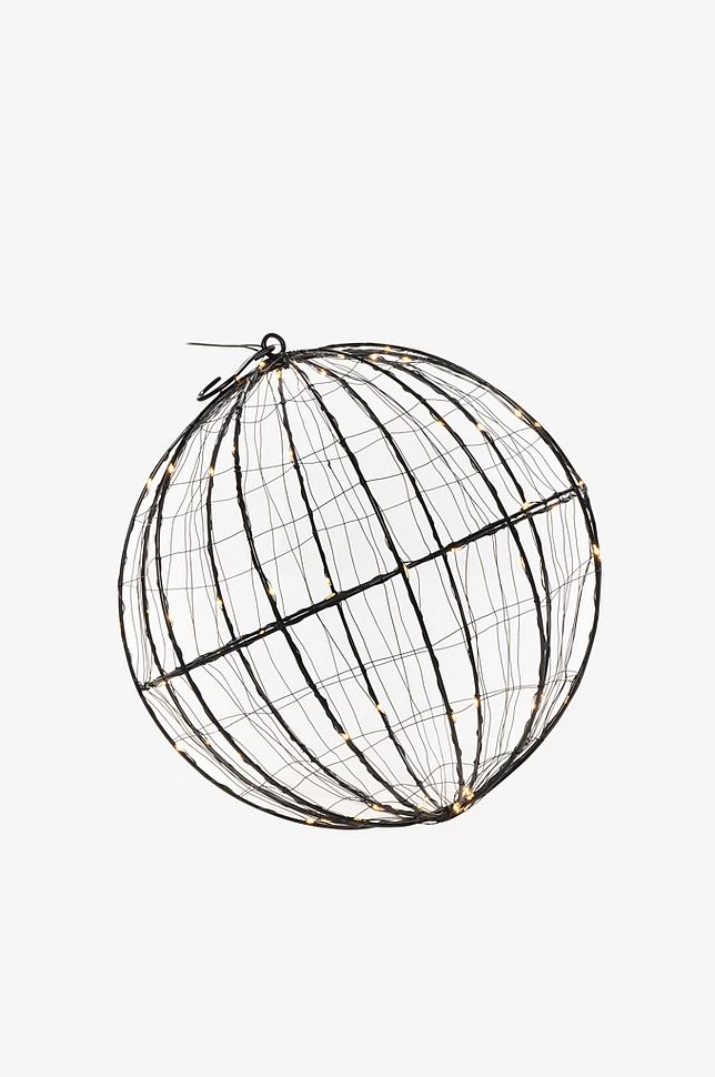 Metallkule LED 30 cm